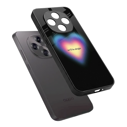 Alright Always sleek oppo f31 pro 5g cover with tempered glass back and TPU edges