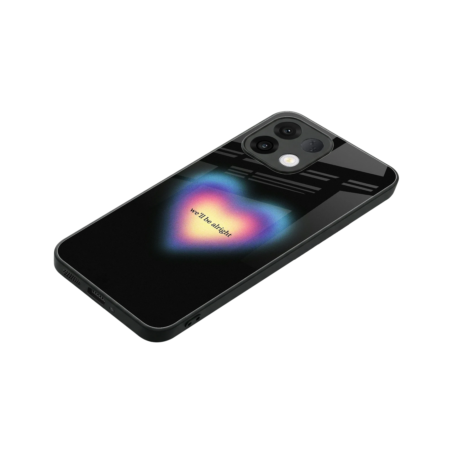 Alright Always stylish phone case for oppo k13 5g | glossy glass and slim fit