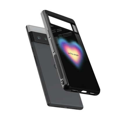 Alright Always sleek google pixel 6 pro cover with tempered glass back and TPU edges