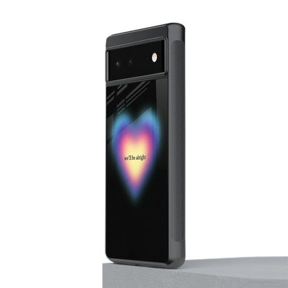 Alright Always stylish phone case for google pixel 6a | glossy glass and slim fit