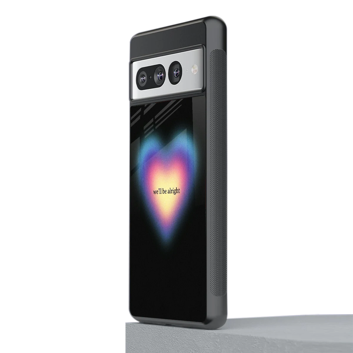 Alright Always stylish phone case for google pixel 7 pro | glossy glass and slim fit