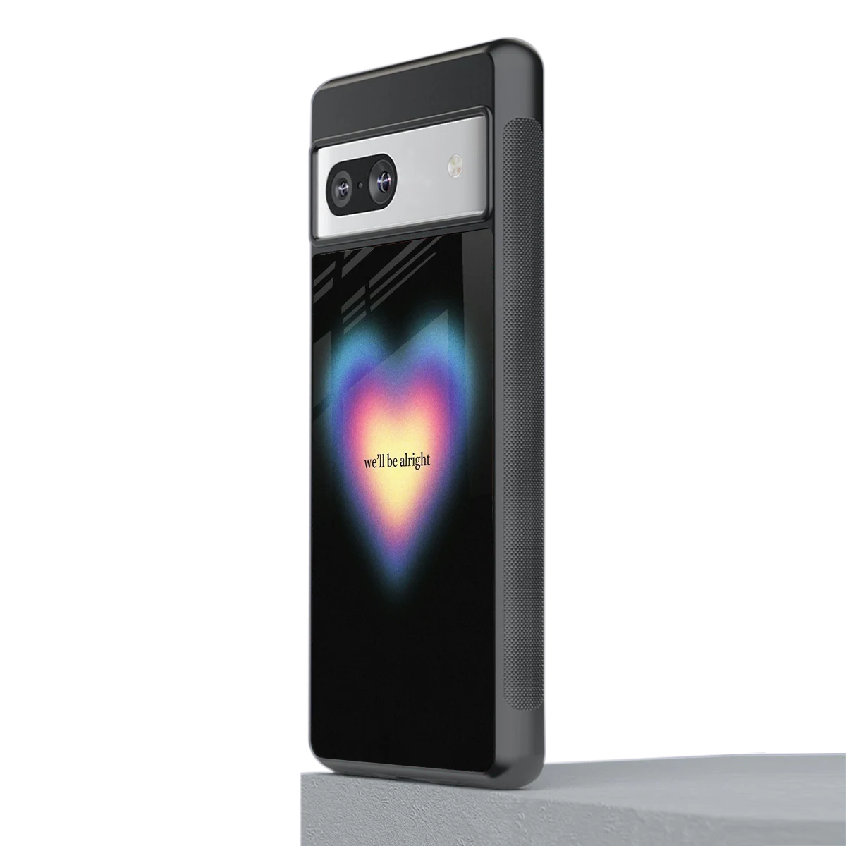 Alright Always stylish phone case for google pixel 7 | glossy glass and slim fit