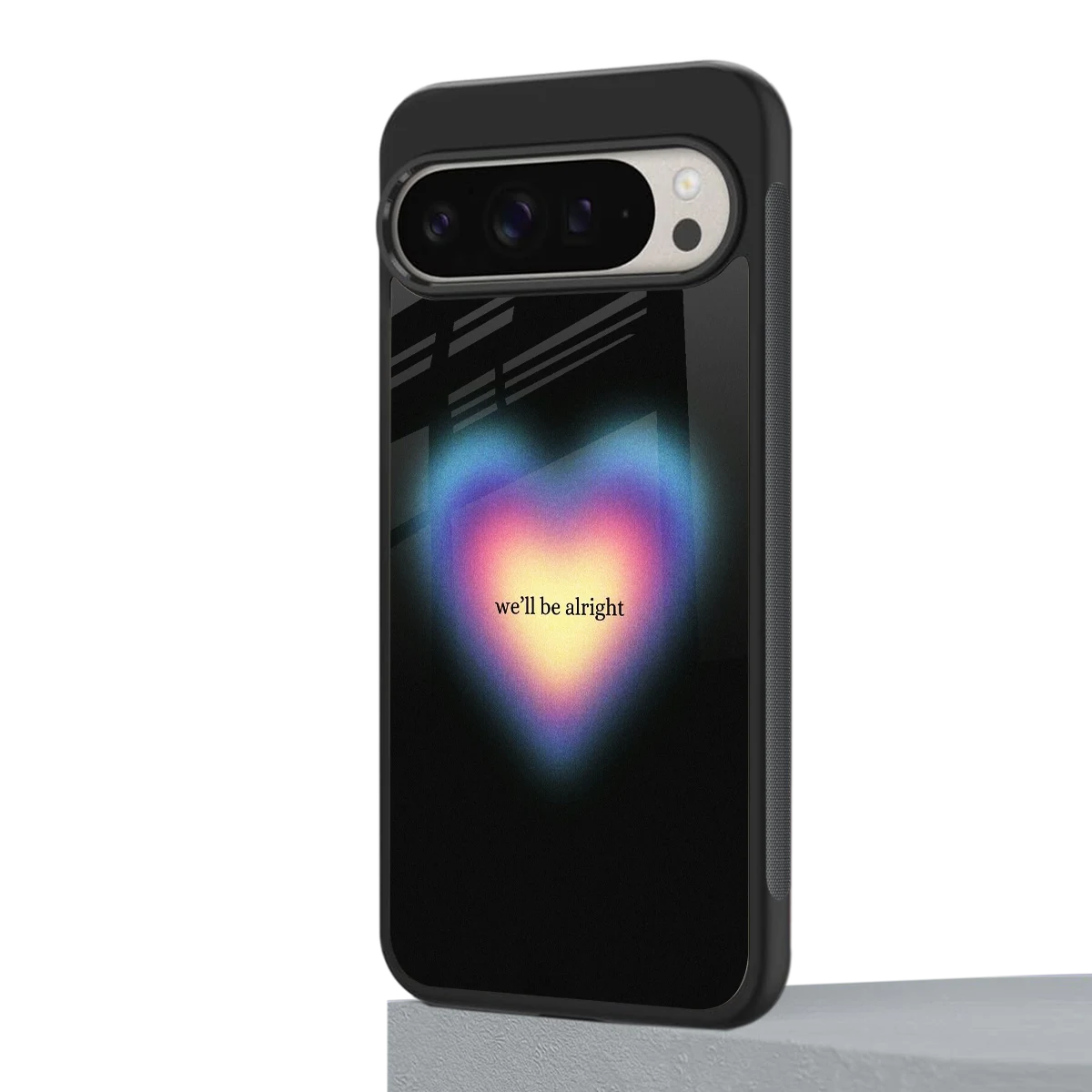 Alright Always google pixel 9 pro xl mobile cover | shockproof glass phone case
