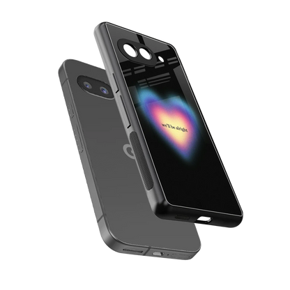 Alright Always sleek google pixel 10a cover with tempered glass back and TPU edges