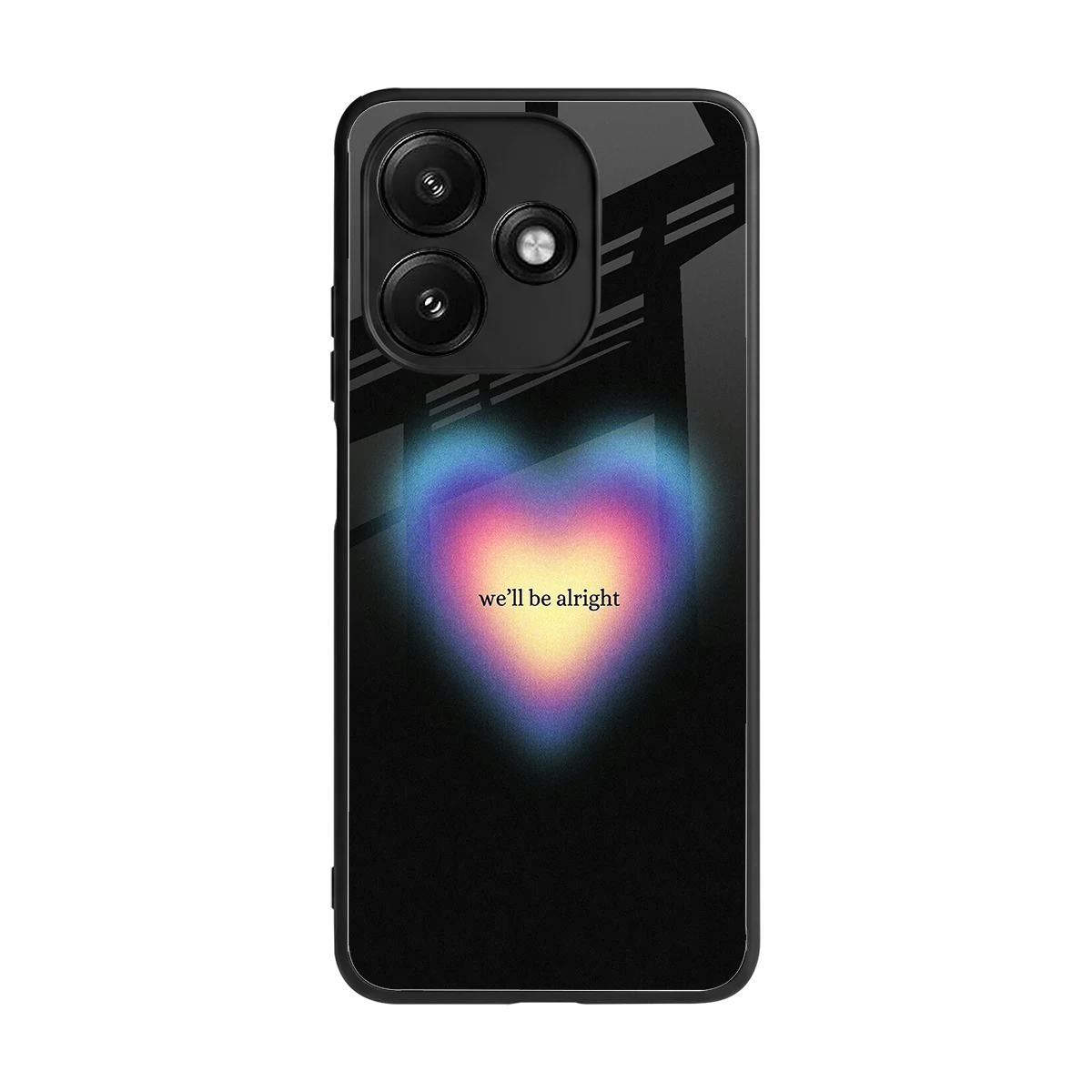 Alright Always back phone cover | glass case for redmi 12 5g