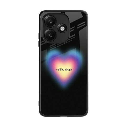 Alright Always back phone cover | glass case for redmi 12 5g