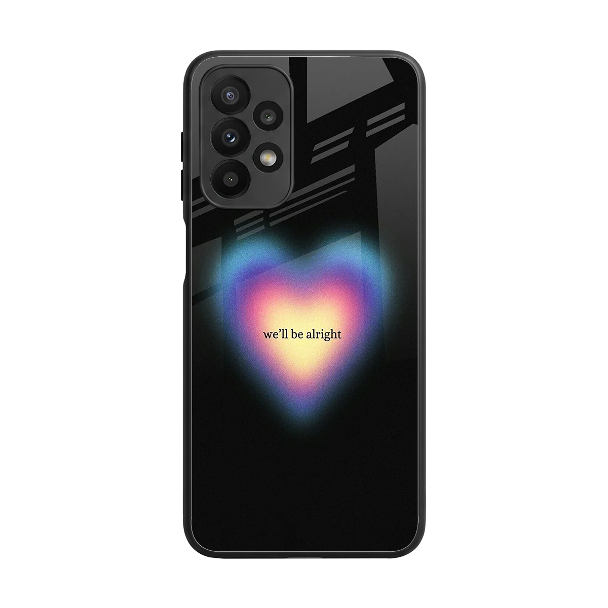 Alright Always back phone cover | glass case for samsung galaxy a23
