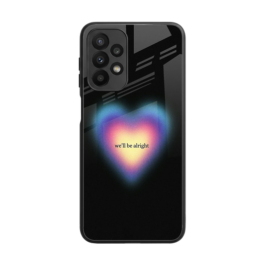 Alright Always back phone cover | glass case for samsung galaxy a23