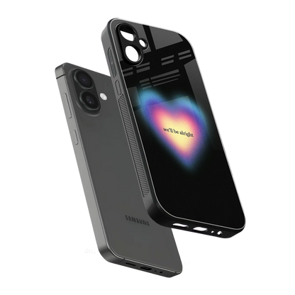 Alright Always sleek samsung galaxy a06 5g cover with tempered glass back and TPU edges