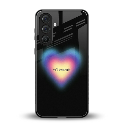 Alright Always back phone cover | glass case for samsung galaxy m35 5g