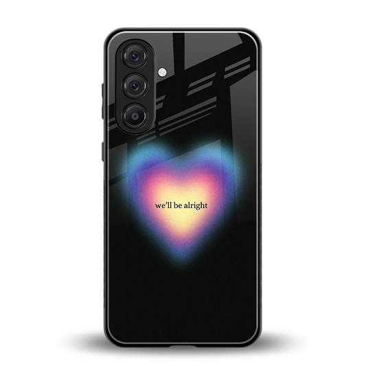 Alright Always back phone cover | glass case for samsung galaxy m55 5g