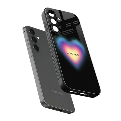 Alright Always sleek samsung galaxy a34 5g cover with tempered glass back and TPU edges