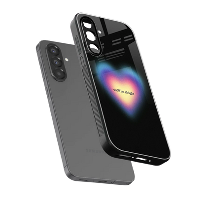 Alright Always sleek samsung galaxy a56 5g cover with tempered glass back and TPU edges