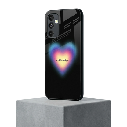 Alright Always samsung galaxy m14 5g mobile cover | shockproof glass phone case