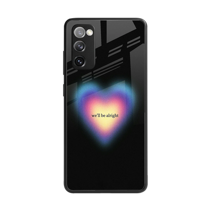Alright Always back phone cover | glass case for samsung galaxy s20 fe