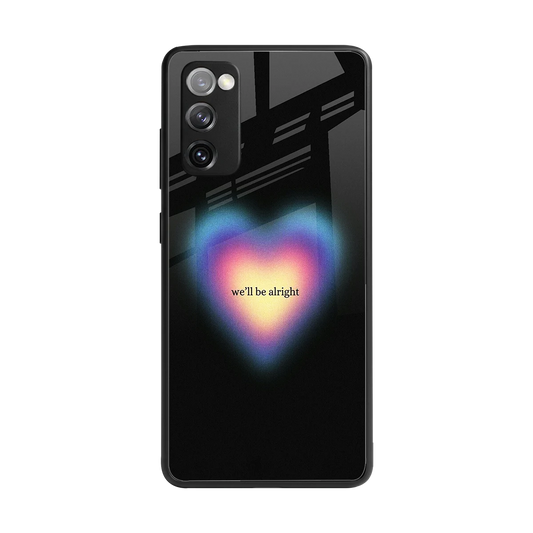 Alright Always back phone cover | glass case for samsung galaxy s20 fe