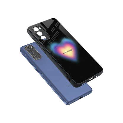 Alright Always sleek samsung galaxy s20 fe cover with tempered glass back and TPU edges