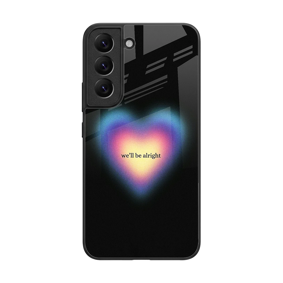 Alright Always back phone cover | glass case for samsung galaxy s22