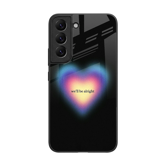 Alright Always back phone cover | glass case for samsung galaxy s22