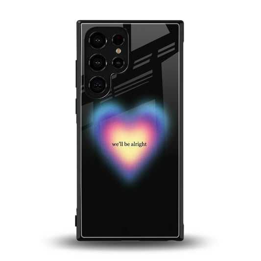 Alright Always back phone cover | glass case for samsung galaxy s24 ultra