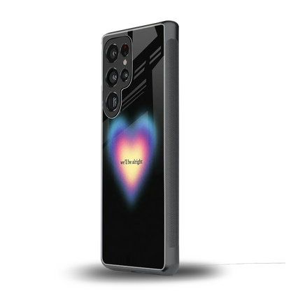 Alright Always samsung galaxy s25 ultra mobile cover | shockproof glass phone case