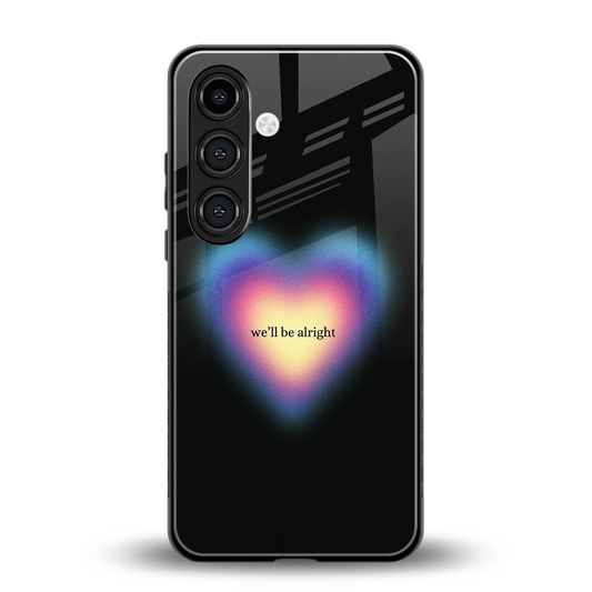 Alright Always back phone cover | glass case for samsung galaxy s25