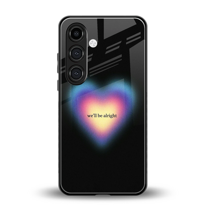 Alright Always back phone cover | glass case for samsung galaxy s24 fe