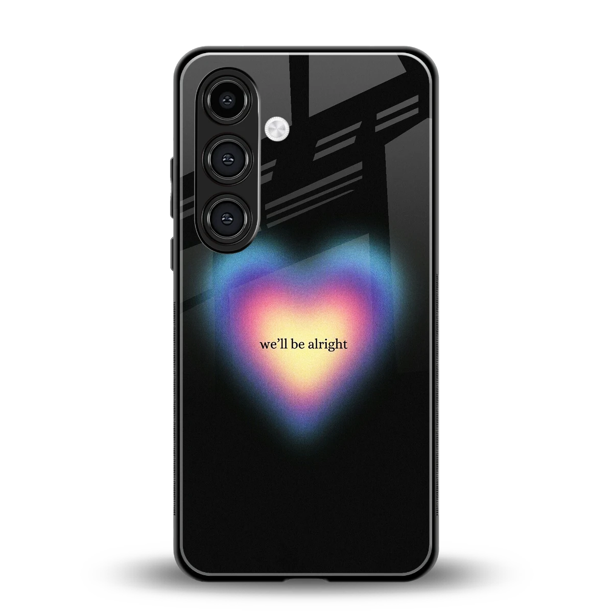 Alright Always back phone cover | glass case for samsung galaxy s24 plus