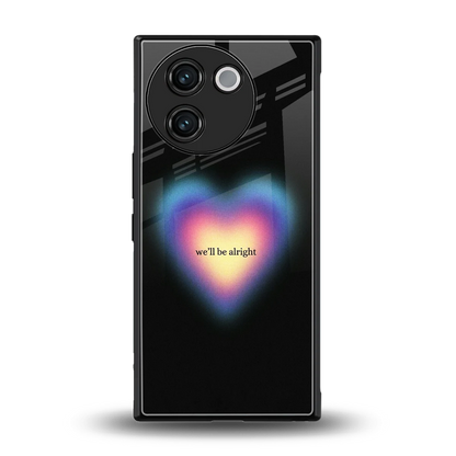 Alright Always back phone cover | glass case for vivo v30e