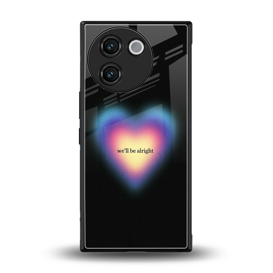 Alright Always back phone cover | glass case for vivo v30e