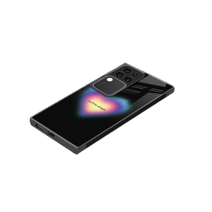 Alright Always stylish phone case forvivo v30 pro | glossy glass and slim fit