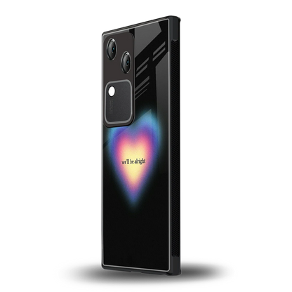 Alright Always vivo v30 mobile cover | shockproof glass phone case