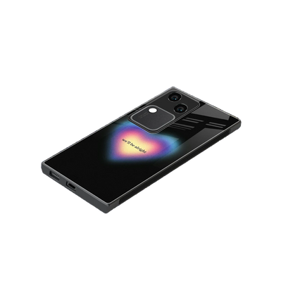 Alright Always stylish phone case for vivo v30 | glossy glass and slim fit