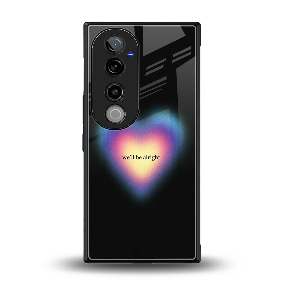 Alright Always back phone cover | glass case for vivo v40 pro