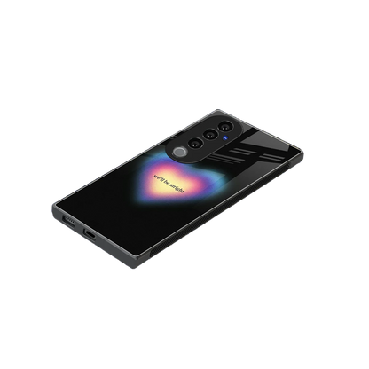 Alright Always stylish phone case for vivo v40 pro | glossy glass and slim fit