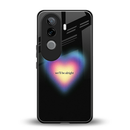 Alright Always back phone cover | glass case for vivo v40e