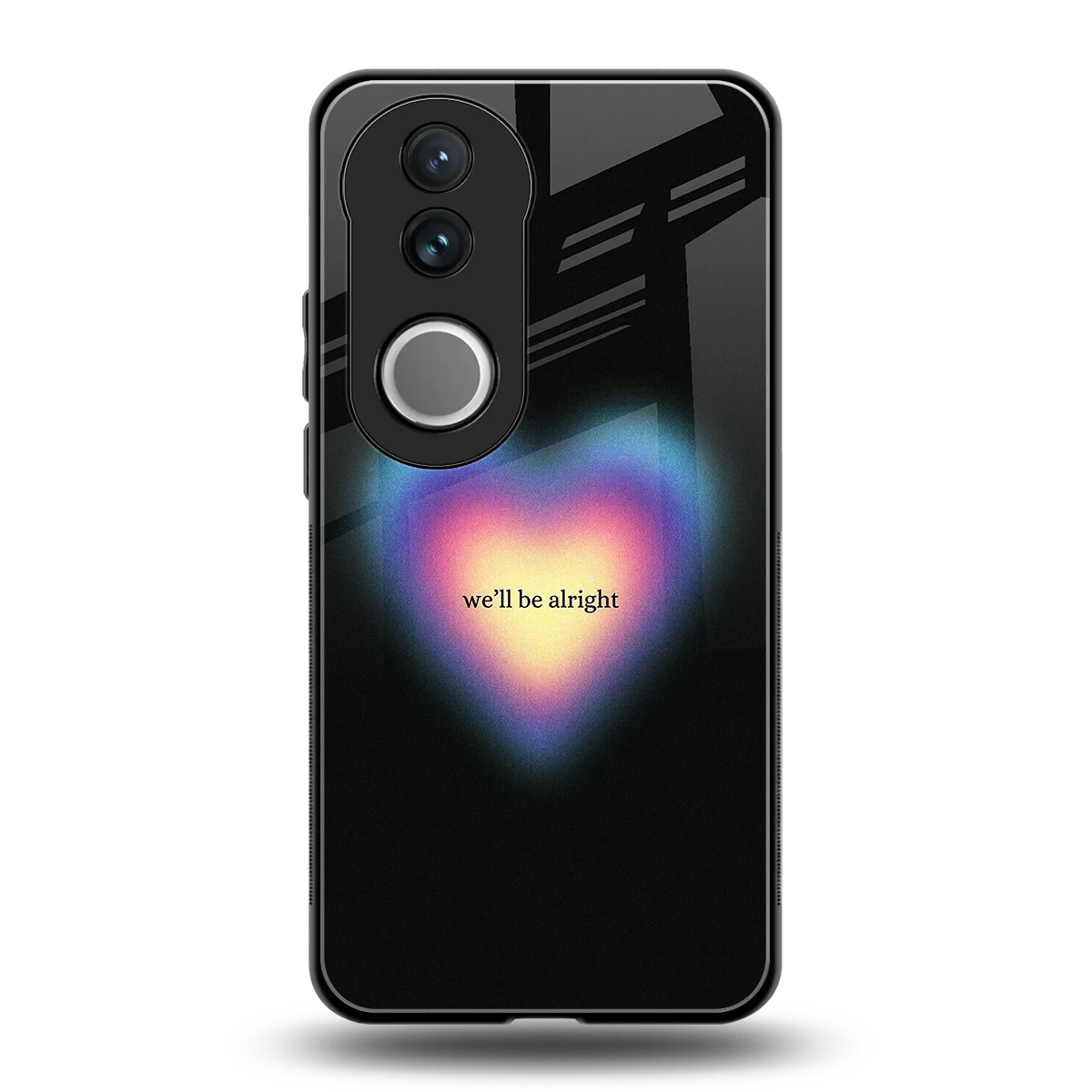 Alright Always back phone cover | glass case for vivo v50