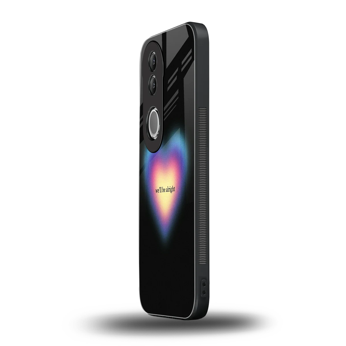 Alright Always vivo v50 mobile cover | shockproof glass phone case