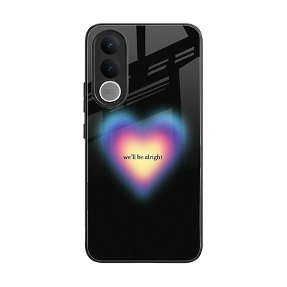 Alright Always back phone cover | glass case for vivo v70 fe