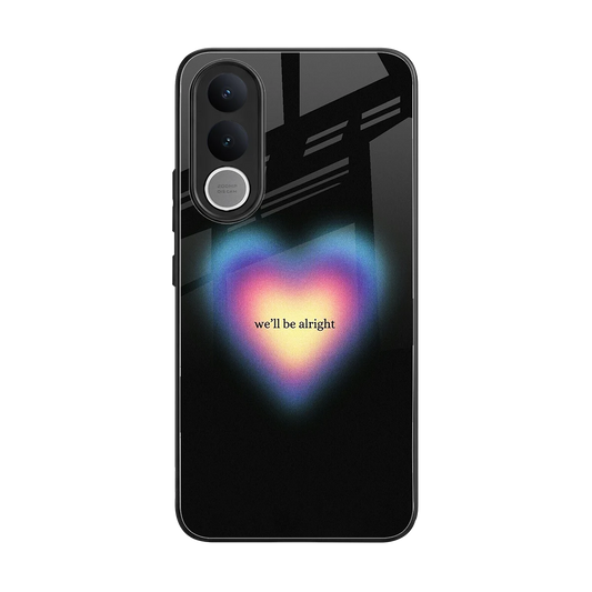 Alright Always back phone cover | glass case for vivo v70 fe