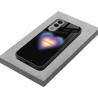 Alright Always stylish phone case for vivo v70 fe | glossy glass and slim fit