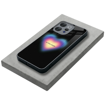 Alright Always stylish phone case for vivo v70 | glossy glass and slim fit
