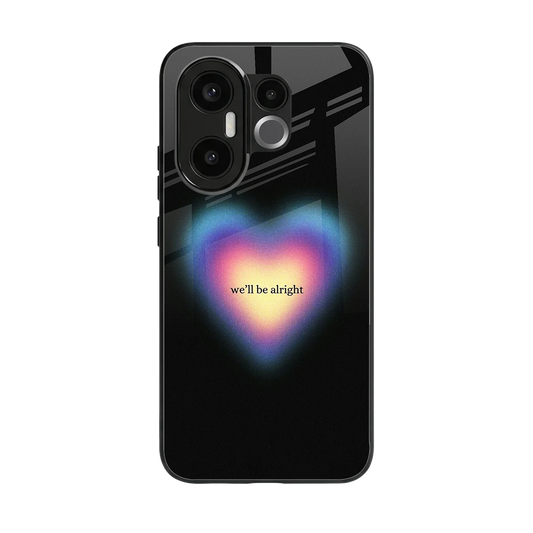 Alright Always back phone cover | glass case for vivo x200 fe