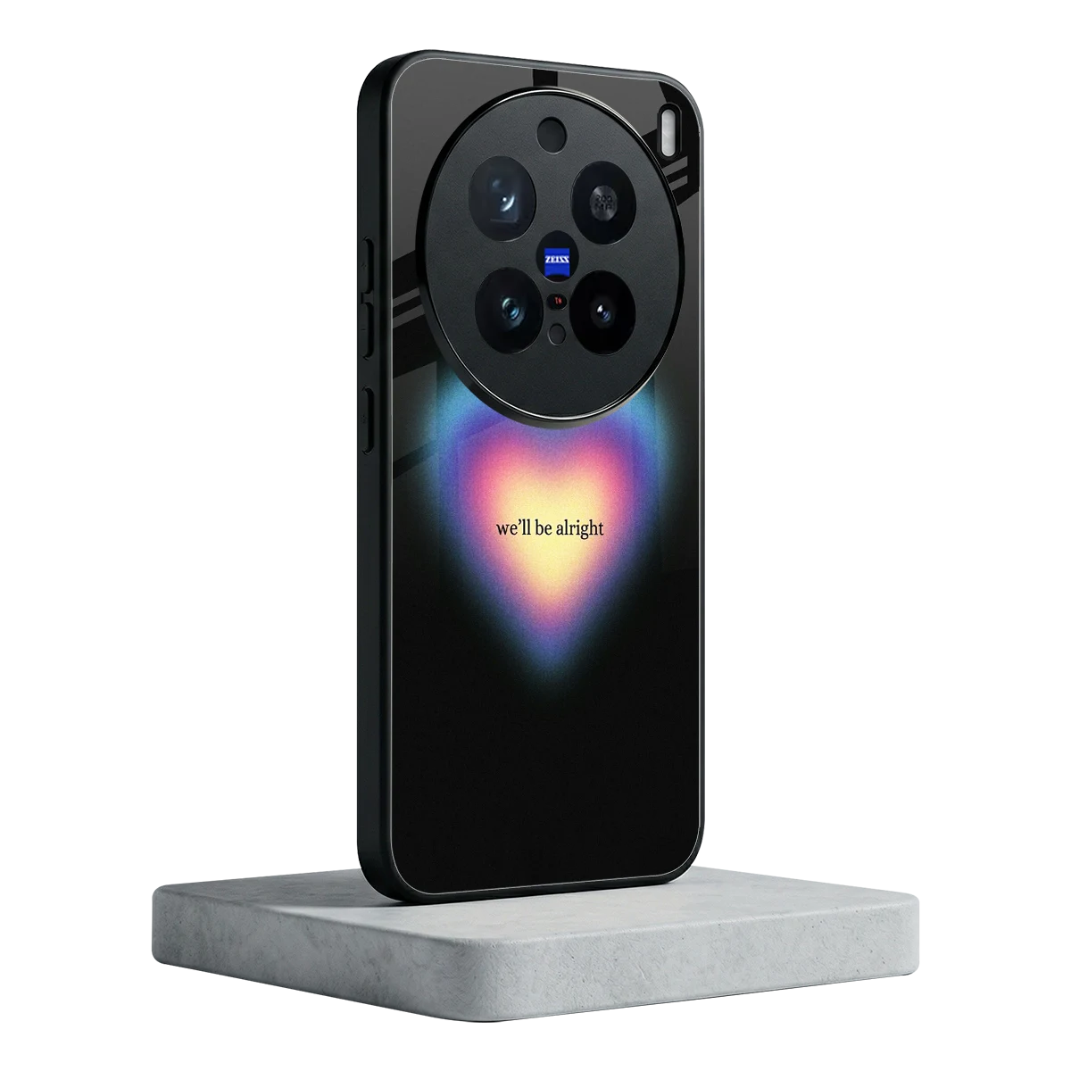 Alright Always vivo x200 pro mobile cover | shockproof glass phone case