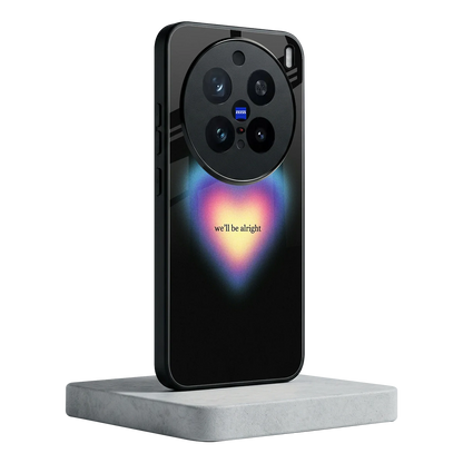 Alright Always vivo x200 pro mobile cover | shockproof glass phone case