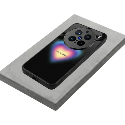 Alright Always stylish phone case for vivo x200 pro | glossy glass and slim fit