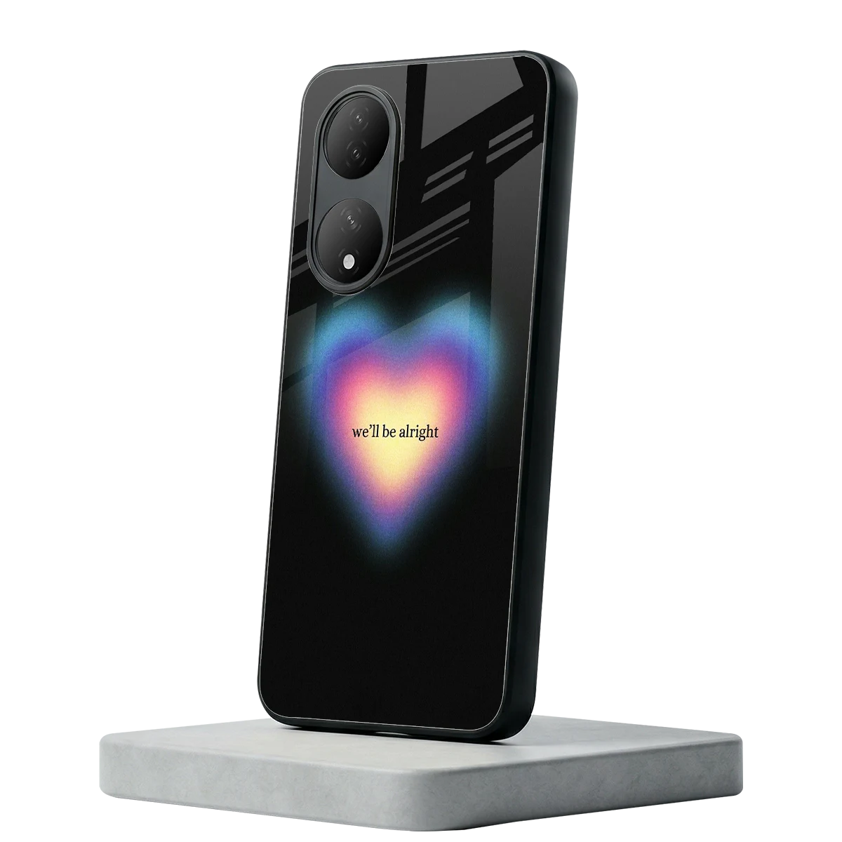 Alright Always Vivo-y100 mobile cover | shockproof glass phone case