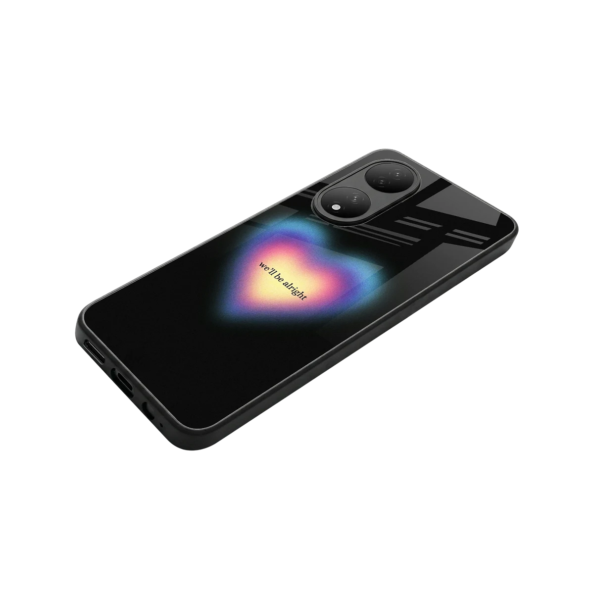 Alright Always stylish phone case for Vivo-y100 | glossy glass and slim fit