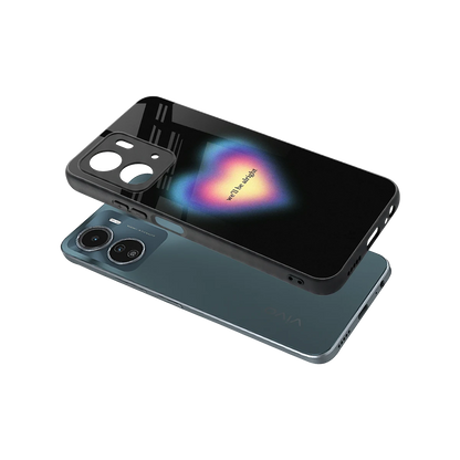 Alright Always sleek vivo y16 cover with tempered glass back and TPU edges