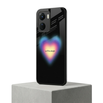 Alright Always vivo y16 mobile cover | shockproof glass phone case